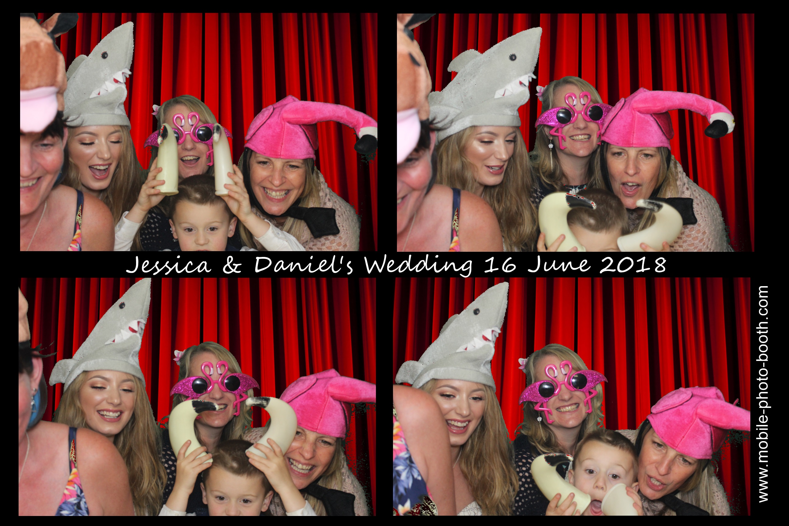 Jessica & Daniel | View more photos from the event at images.mobile-photo-booth.com/u/MobilePhotoBoothUK/Jessica-Daniel